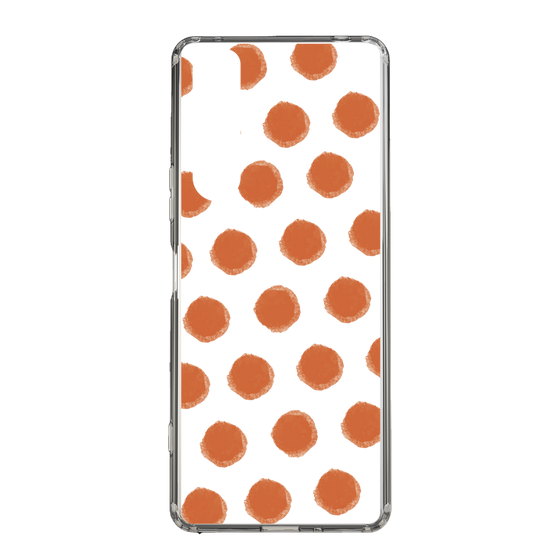 Slim Protection Case［ Original - Favorite Color Polka Dots - Red ］