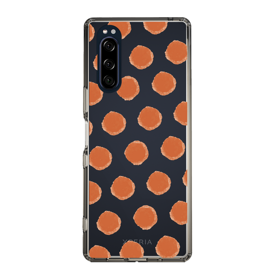 Slim Protection Case［ Original - Favorite Color Polka Dots - Red ］
