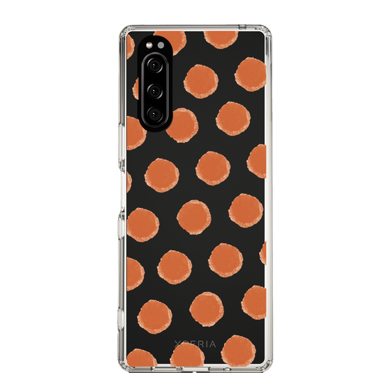 Slim Protection Case［ Original - Favorite Color Polka Dots - Red ］
