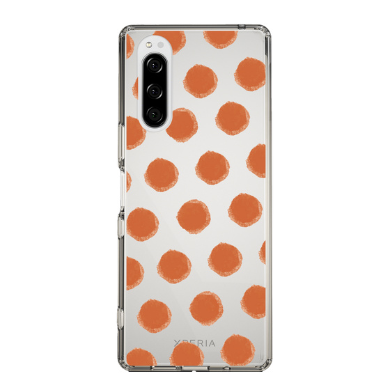 Slim Protection Case［ Original - Favorite Color Polka Dots - Red ］