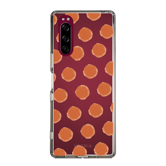 Slim Protection Case［ Original - Favorite Color Polka Dots - Red ］