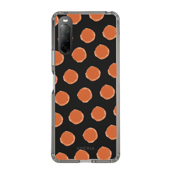 Slim Protection Case［ Original - Favorite Color Polka Dots - Red ］