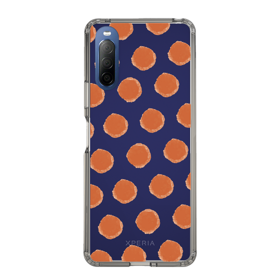 Slim Protection Case［ Original - Favorite Color Polka Dots - Red ］