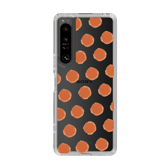 Slim Protection Case［ Original - Favorite Color Polka Dots - Red ］