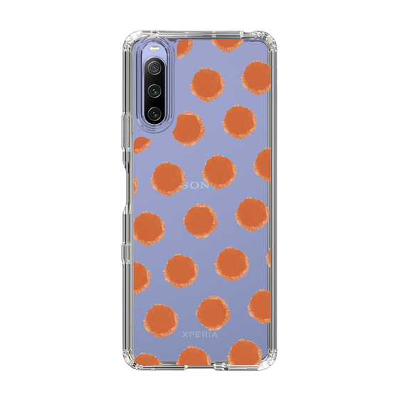 Slim Protection Case［ Original - Favorite Color Polka Dots - Red ］