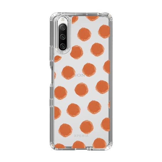 Slim Protection Case［ Original - Favorite Color Polka Dots - Red ］