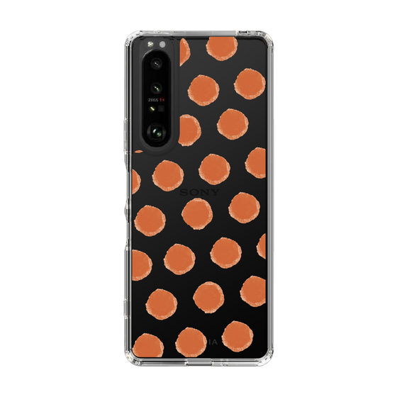 Slim Protection Case［ Original - Favorite Color Polka Dots - Red ］