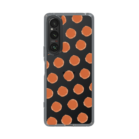 Slim Protection Case［ Original - Favorite Color Polka Dots - Red ］