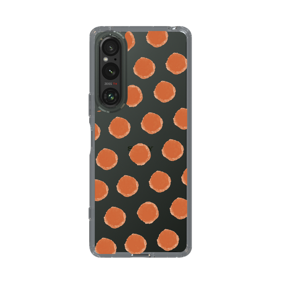 Slim Protection Case［ Original - Favorite Color Polka Dots - Red ］