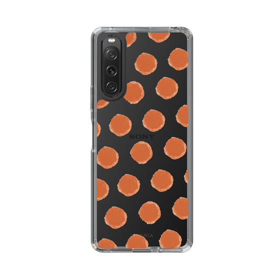 Slim Protection Case［ Original - Favorite Color Polka Dots - Red ］