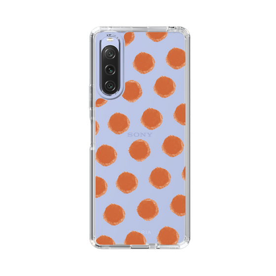 Slim Protection Case［ Original - Favorite Color Polka Dots - Red ］