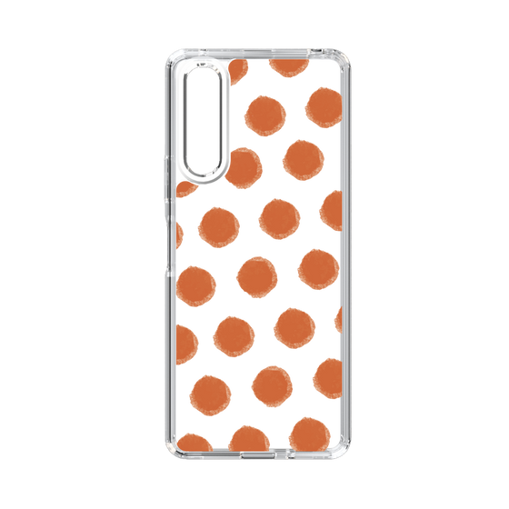 Slim Protection Case［ Original - Favorite Color Polka Dots - Red ］