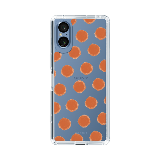 Slim Protection Case［ Original - Favorite Color Polka Dots - Red ］