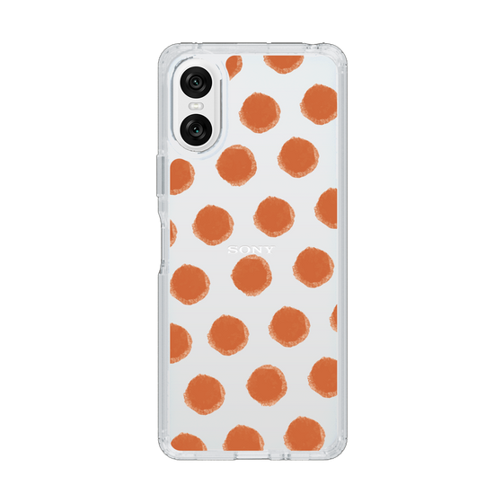 Slim Protection Case［ Original - Favorite Color Polka Dots - Red ］