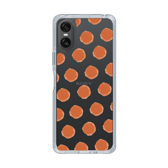 Slim Protection Case［ Original - Favorite Color Polka Dots - Red ］