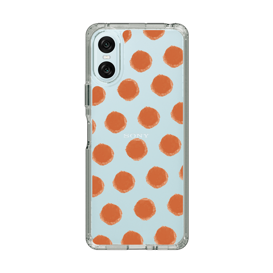 Slim Protection Case［ Original - Favorite Color Polka Dots - Red ］