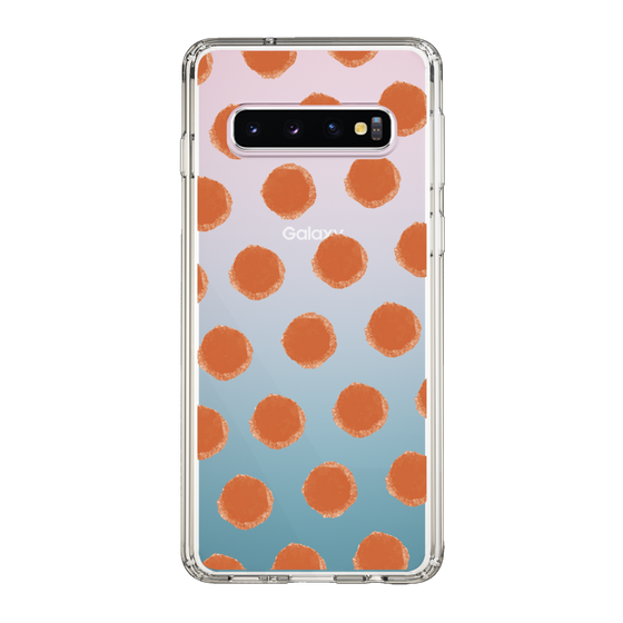 Slim Protection Case［ Original - Favorite Color Polka Dots - Red ］