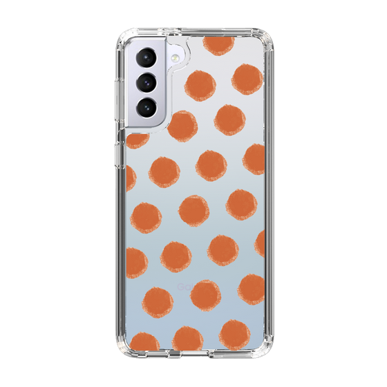 Slim Protection Case［ Original - Favorite Color Polka Dots - Red ］