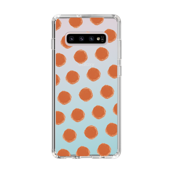 Slim Protection Case［ Original - Favorite Color Polka Dots - Red ］