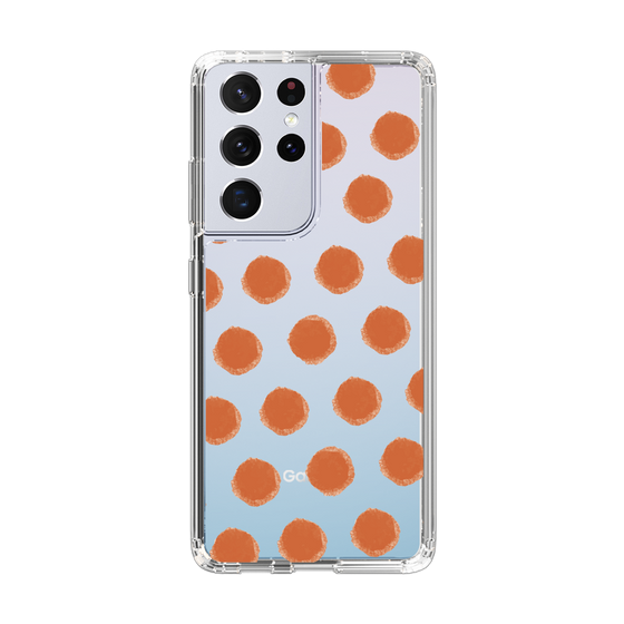 Slim Protection Case［ Original - Favorite Color Polka Dots - Red ］