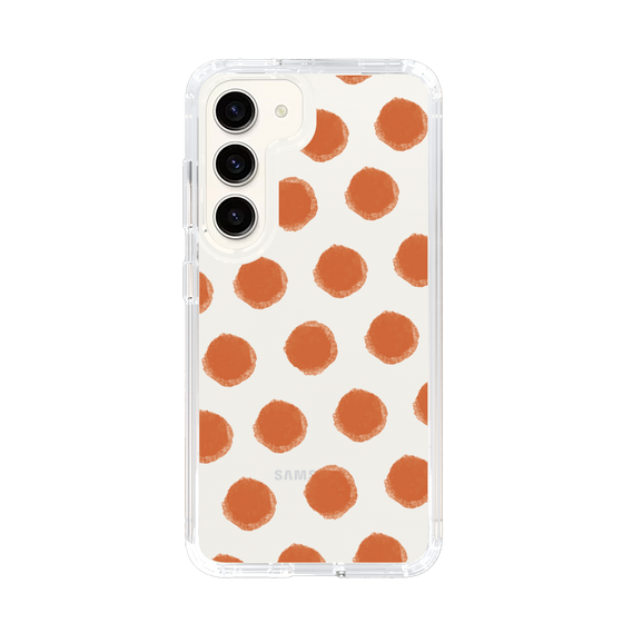 Slim Protection Case［ Original - Favorite Color Polka Dots - Red ］