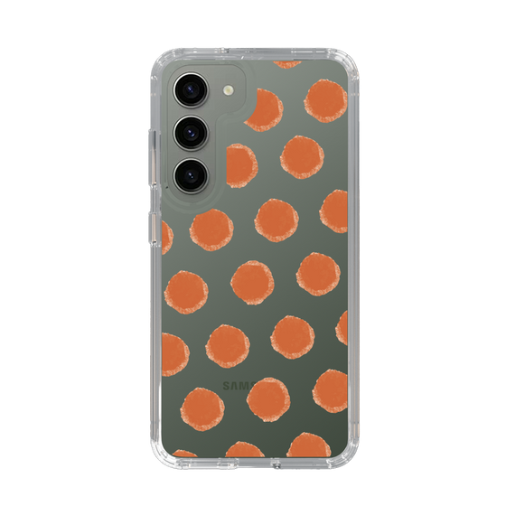 Slim Protection Case［ Original - Favorite Color Polka Dots - Red ］