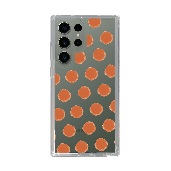 Slim Protection Case［ Original - Favorite Color Polka Dots - Red ］