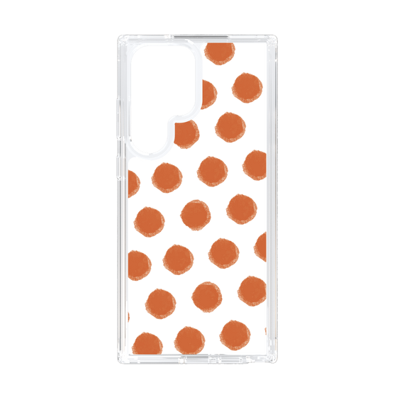 Slim Protection Case［ Original - Favorite Color Polka Dots - Red ］
