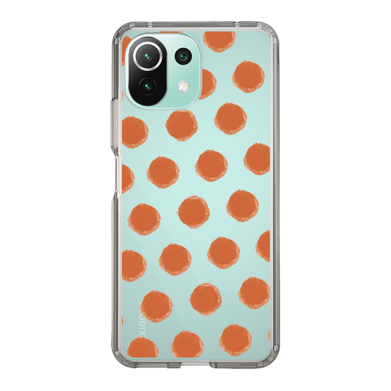 Slim Protection Case［ Original - Favorite Color Polka Dots - Red ］