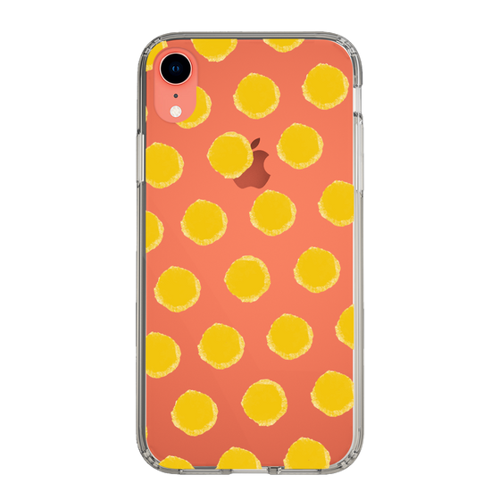 Slim Protection Case［ Original - Favorite Color Polka Dots - Yellow ］