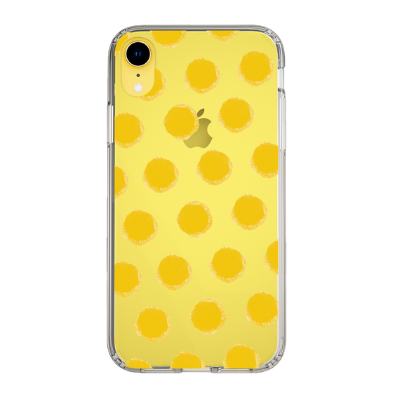 Slim Protection Case［ Original - Favorite Color Polka Dots - Yellow ］
