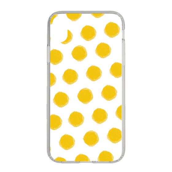 Slim Protection Case［ Original - Favorite Color Polka Dots - Yellow ］