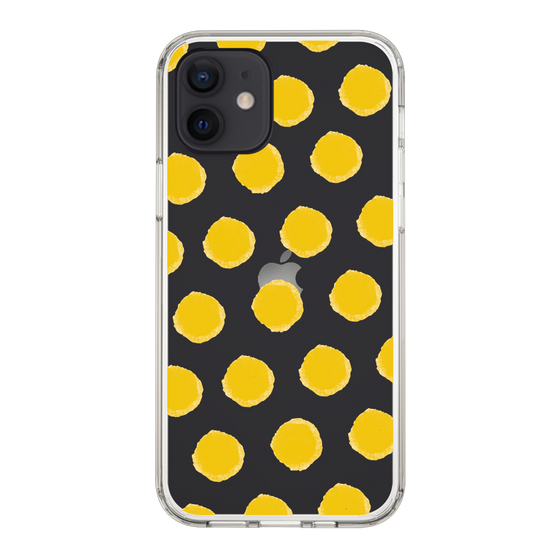 Slim Protection Case［ Original - Favorite Color Polka Dots - Yellow ］