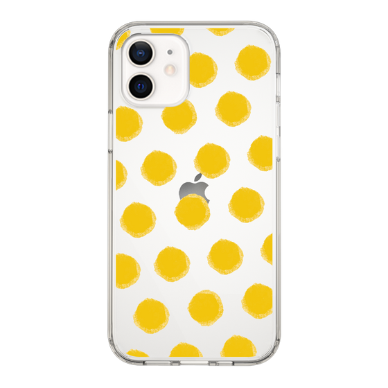 Slim Protection Case［ Original - Favorite Color Polka Dots - Yellow ］