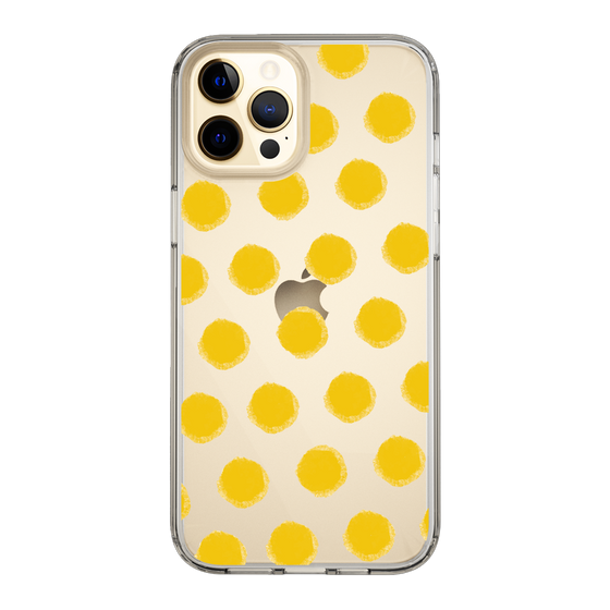 Slim Protection Case［ Original - Favorite Color Polka Dots - Yellow ］