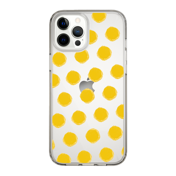 Slim Protection Case［ Original - Favorite Color Polka Dots - Yellow ］