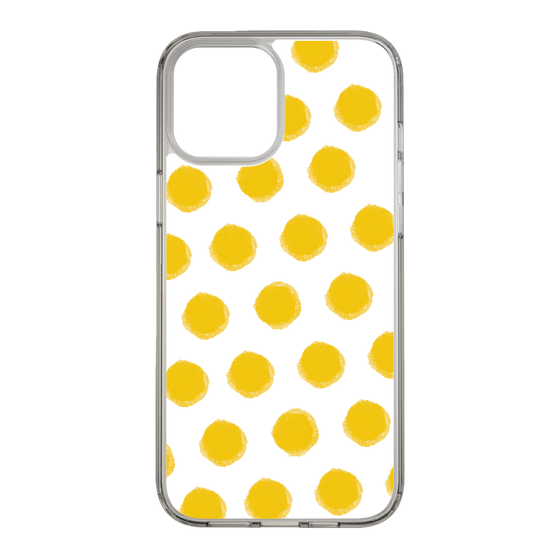 Slim Protection Case［ Original - Favorite Color Polka Dots - Yellow ］