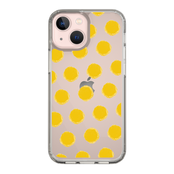 Slim Protection Case［ Original - Favorite Color Polka Dots - Yellow ］