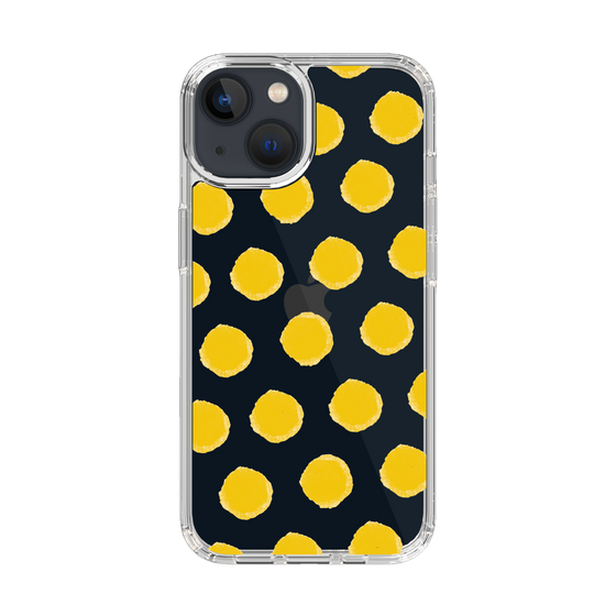 Slim Protection Case［ Original - Favorite Color Polka Dots - Yellow ］