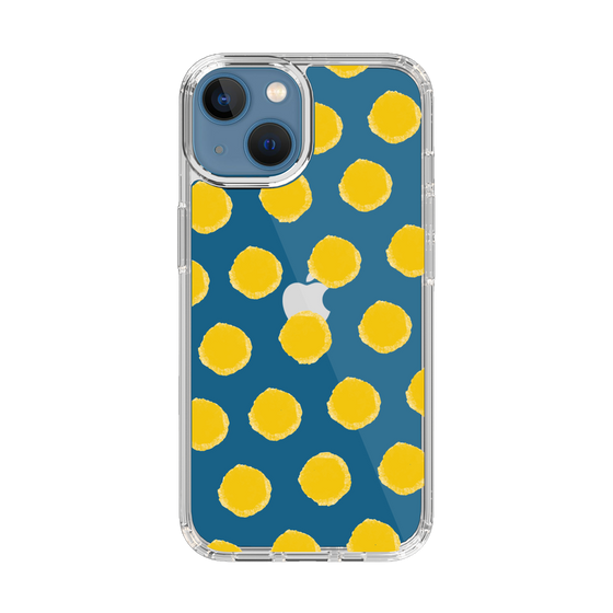 Slim Protection Case［ Original - Favorite Color Polka Dots - Yellow ］