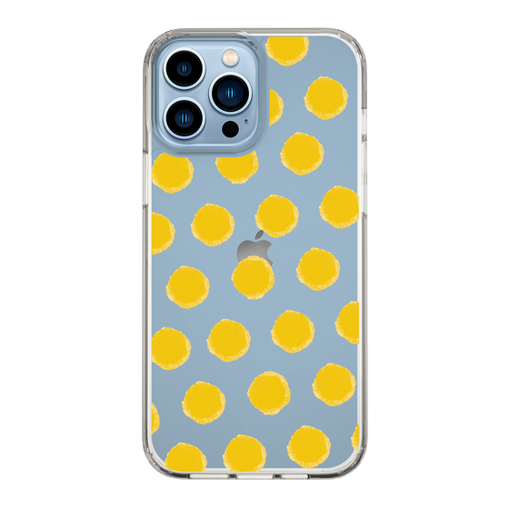 Slim Protection Case［ Original - Favorite Color Polka Dots - Yellow ］