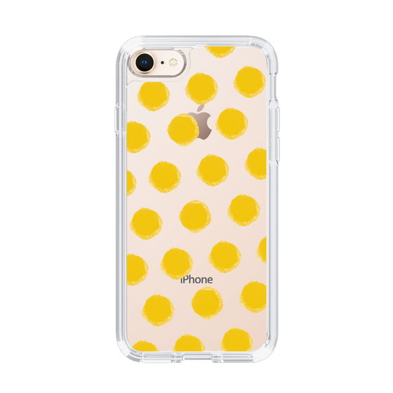 Slim Protection Case［ Original - Favorite Color Polka Dots - Yellow ］