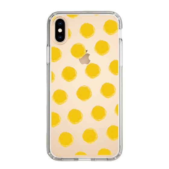 Slim Protection Case［ Original - Favorite Color Polka Dots - Yellow ］