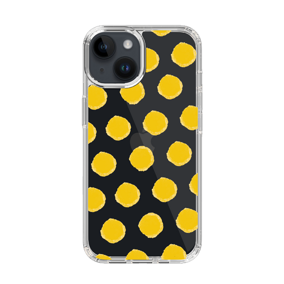 Slim Protection Case［ Original - Favorite Color Polka Dots - Yellow ］