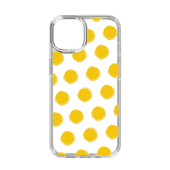 Slim Protection Case［ Original - Favorite Color Polka Dots - Yellow ］