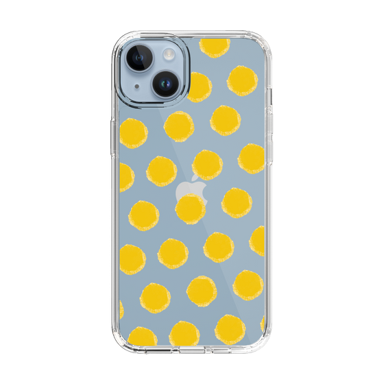 Slim Protection Case［ Original - Favorite Color Polka Dots - Yellow ］
