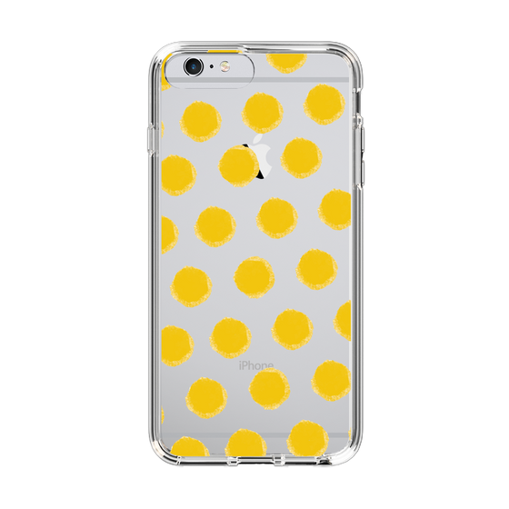 Slim Protection Case［ Original - Favorite Color Polka Dots - Yellow ］