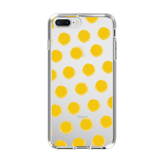 Slim Protection Case［ Original - Favorite Color Polka Dots - Yellow ］