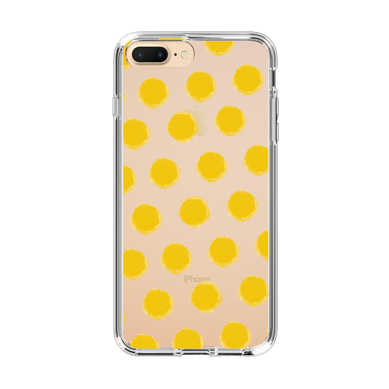 Slim Protection Case［ Original - Favorite Color Polka Dots - Yellow ］