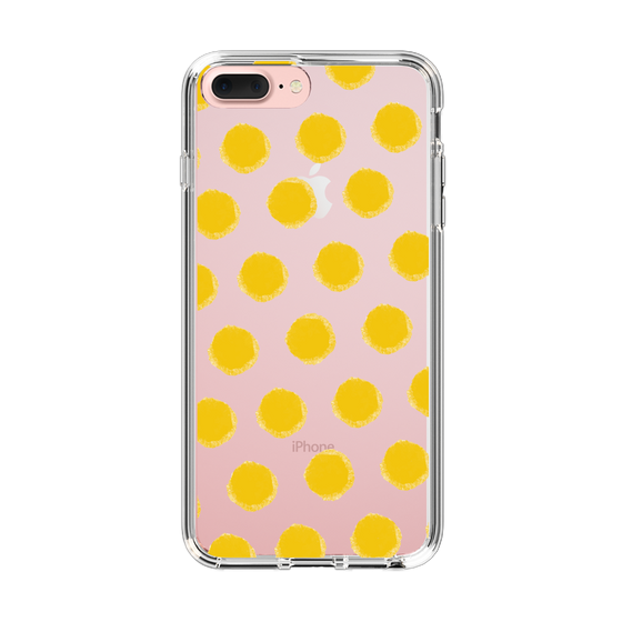 Slim Protection Case［ Original - Favorite Color Polka Dots - Yellow ］